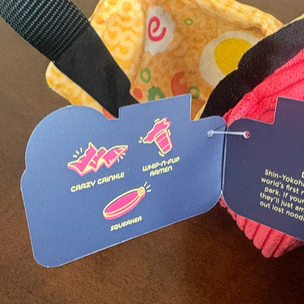 Bark Vibrant Ramen Dog Toy - Picture 4 of 6